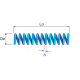 Muelle Cerrado MC-22 (22 mm x 2 mm)