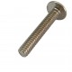 Tornillo silla 3/16" x 15 Niquel