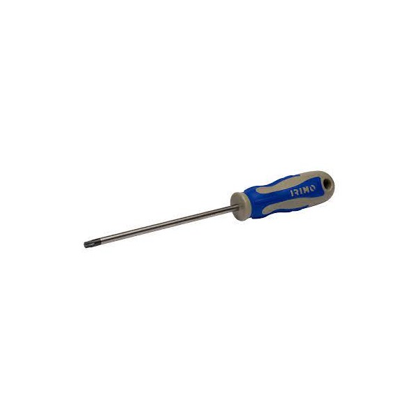 Antrader Destornillador Torx profesional T25 x 4 pulgadas con punta  magnética, longitud total de 8.1 in (1 unidad, azul)